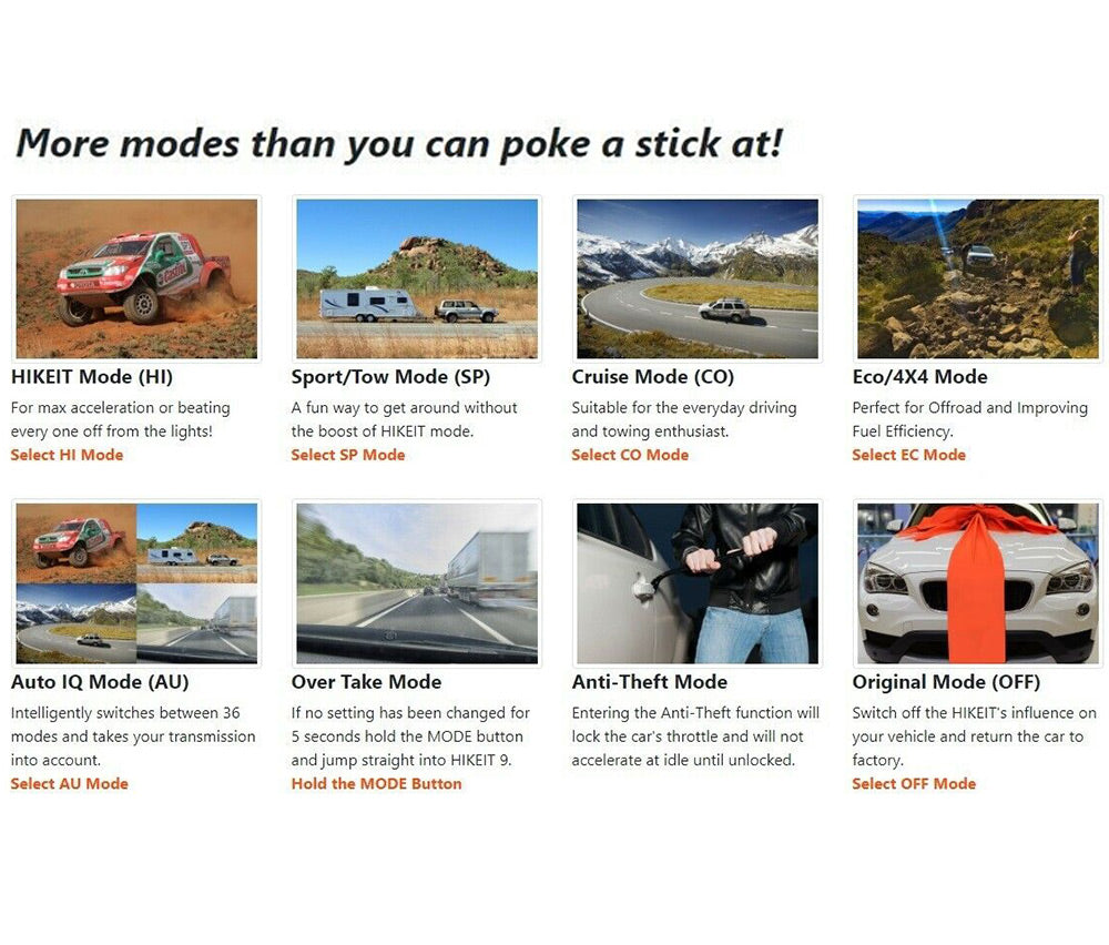 HIKEIT-X9 Jeep Wrangler JK 2007 - 2018 Electronic Throttle Controller - Sunyee