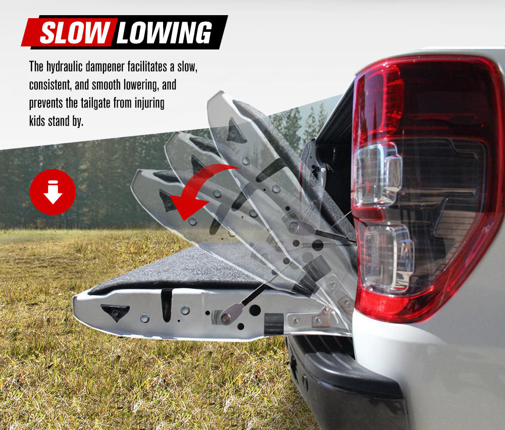 Easy Up & Slow Down Tailgate Strut Kit for Toyota Hilux 2016-2020 Tailgate Assistant - Sunyee