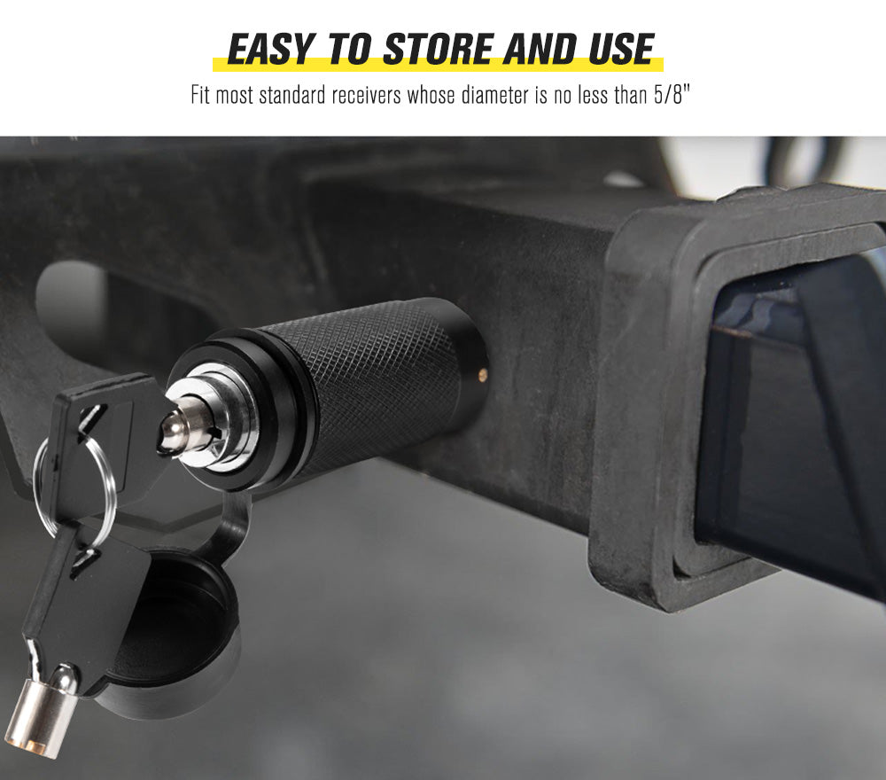 Hitch Pin Lock S Type Tow Bar Ball Trailer Parts Anti Theft 4WD 4X4 Caravan - Sunyee