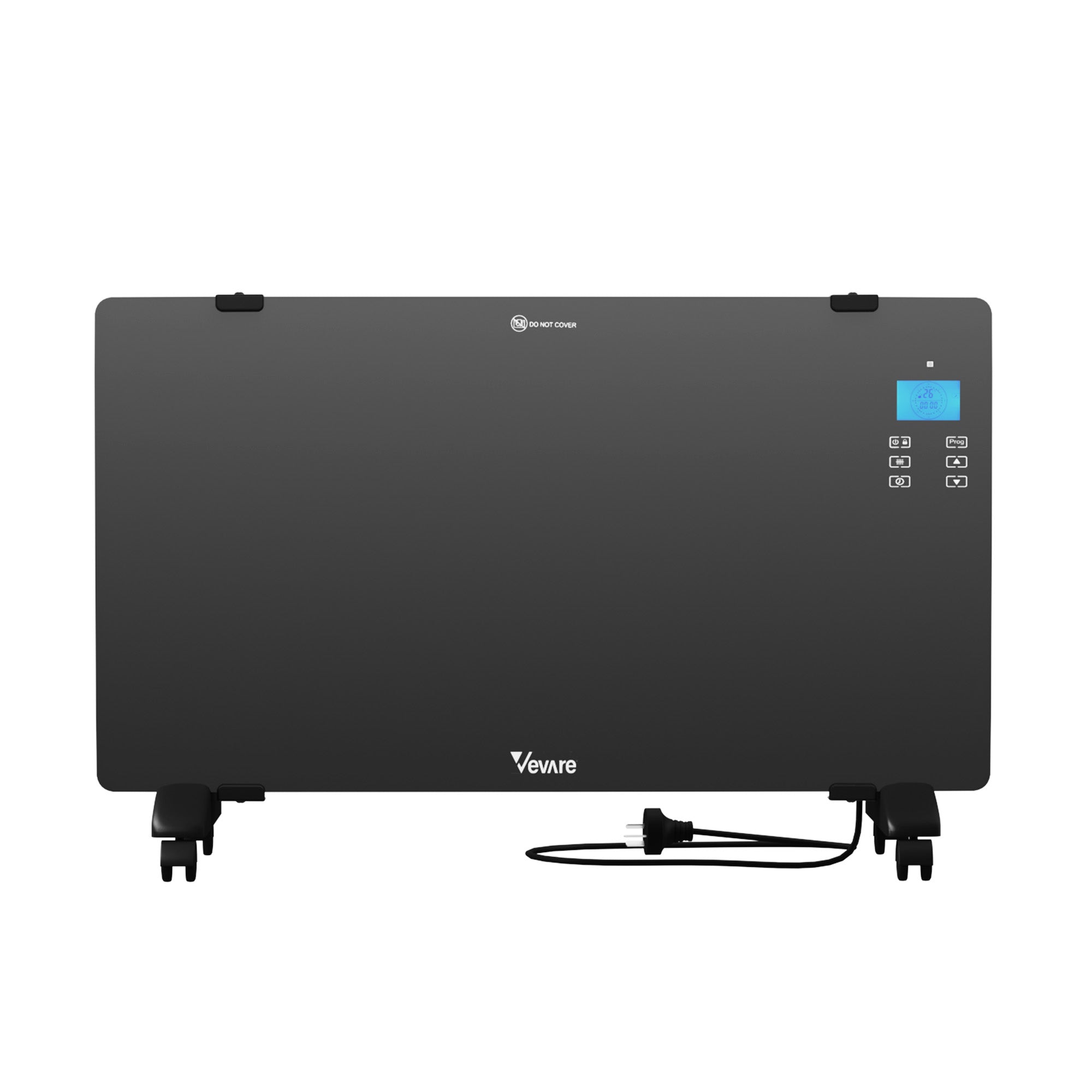 Vevare 2000W Electric Glass Panel Heater Convection Heaters Wall Mounted - Sunyee