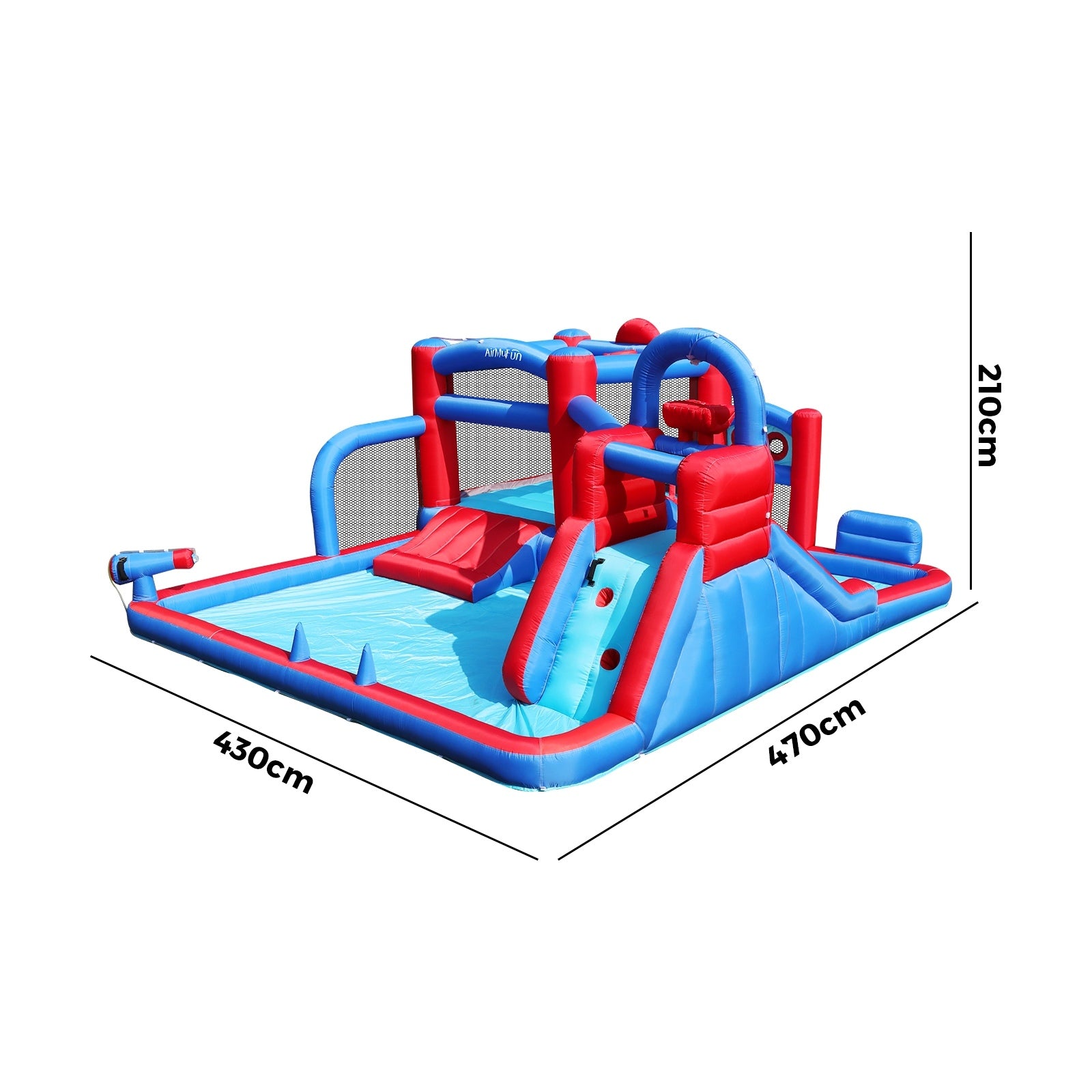 AirMyFun 11 Play Zones Inflatable Trampoline Bounce House Jumping Water Slide - Sunyee