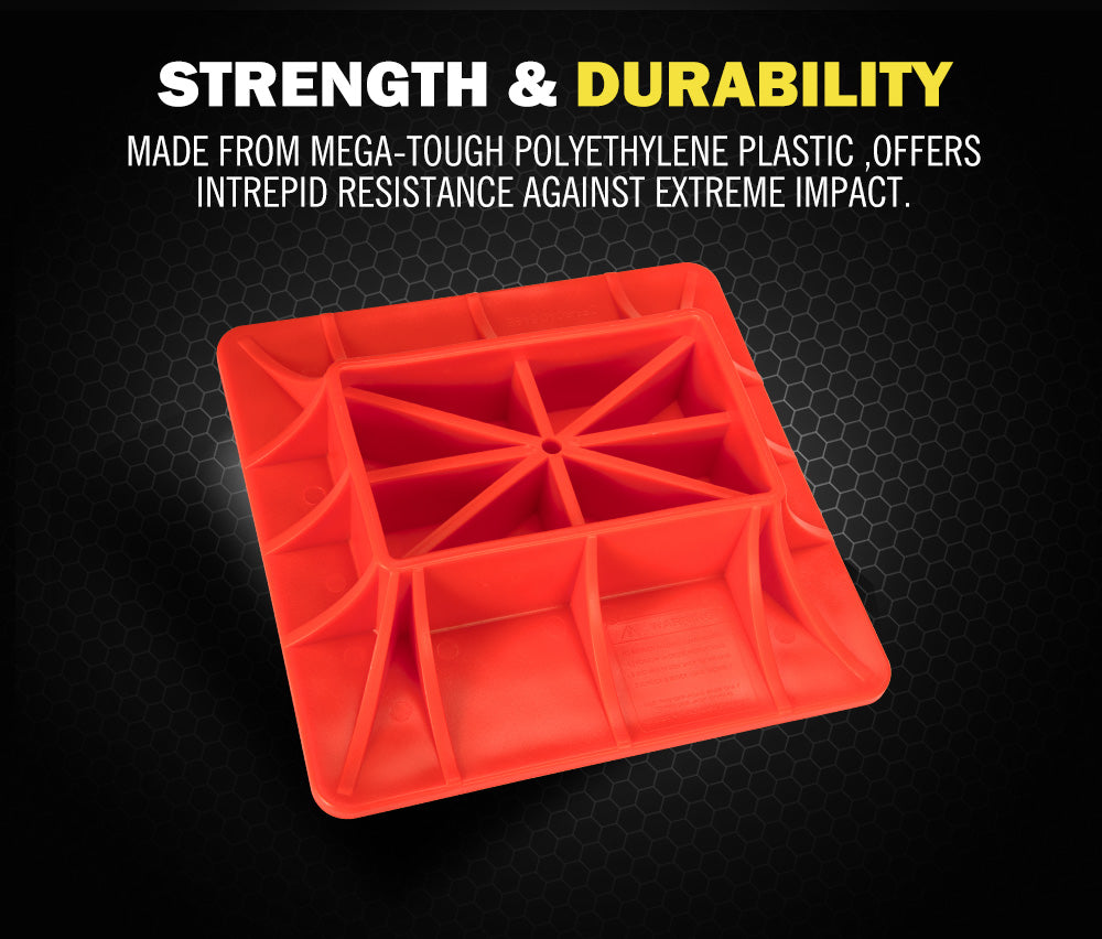 Hi Lift Jack Base Plate for Sand Mud Snow Grass 4WD 4x4 Offroad Recovery - Sunyee