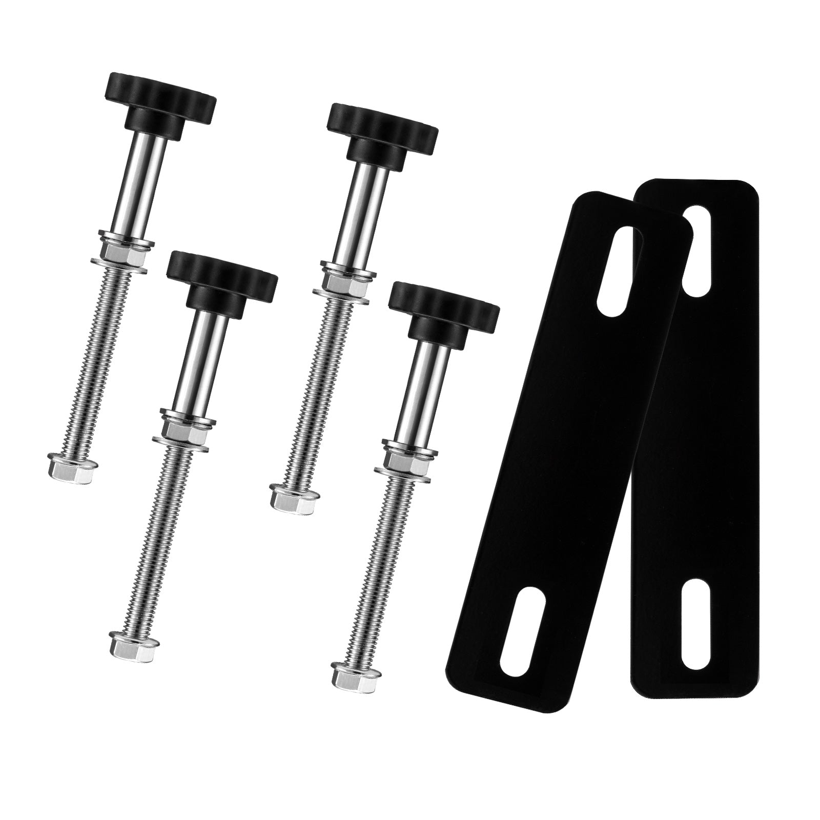 Bunker Indust 4WD Recovery Tracks /w Mounting Pins Jack Base Bag Snow Boards 4x4 - Sunyee