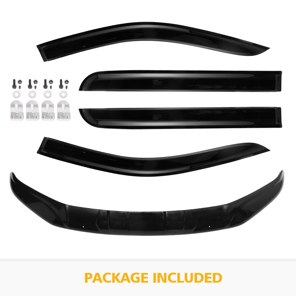 Bonnet Protector & Weather Shield Visor suit Nissan Navara NP300 D23 2015-2019 - Sunyee