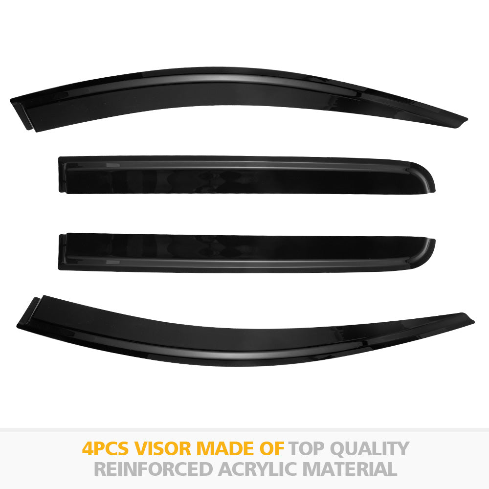 Bonnet Protector & Weather Shield Visor suit Mitsubishi Triton MQ 2015-2019 - Sunyee