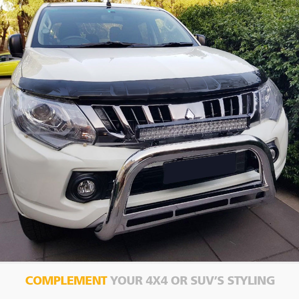 Bonnet Protector & Weather Shield Visor suit Mitsubishi Triton MQ 2015-2019 - Sunyee