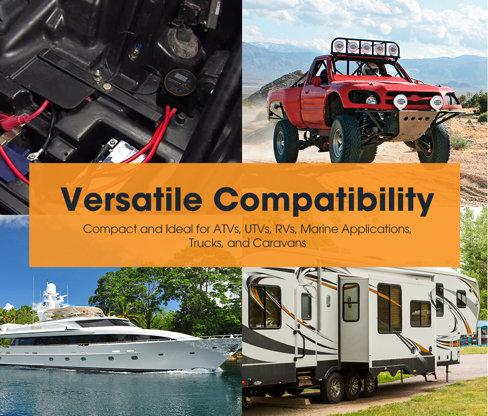 San Hima Voltage Sensitive Relay 12V VSR 140A Dual Battery System - Sunyee