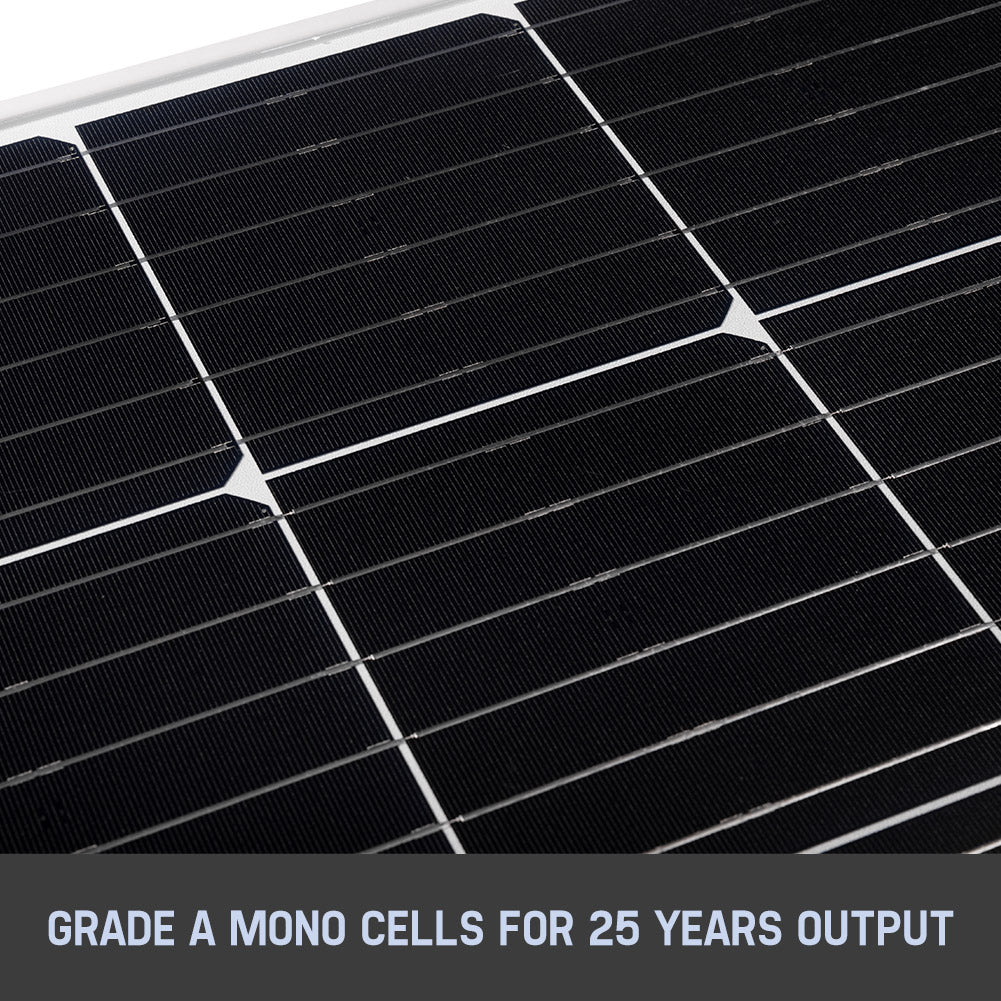 Mobi 350W Fixed Solar Panel Mono Cell With 20A 12V 24V PWM Regulator USB - Sunyee