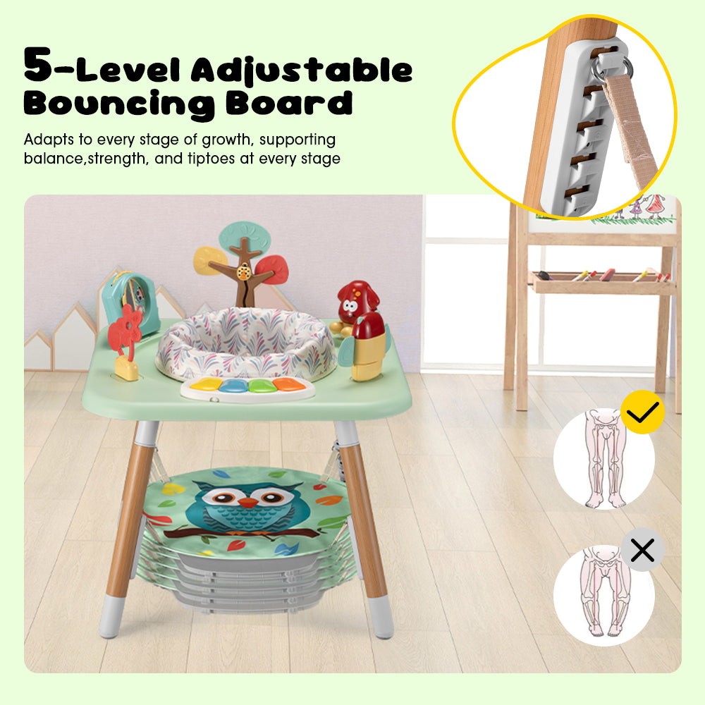 PlayPals Baby Activity Center Jumper 360° Rotary Seat 5 Adjustable Heights - Sunyee