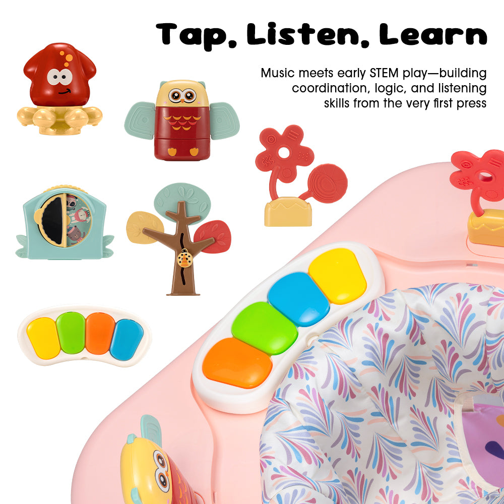 PlayPals Baby Activity Center Jumper 360° Rotary Seat 5 Adjustable Heights - Sunyee