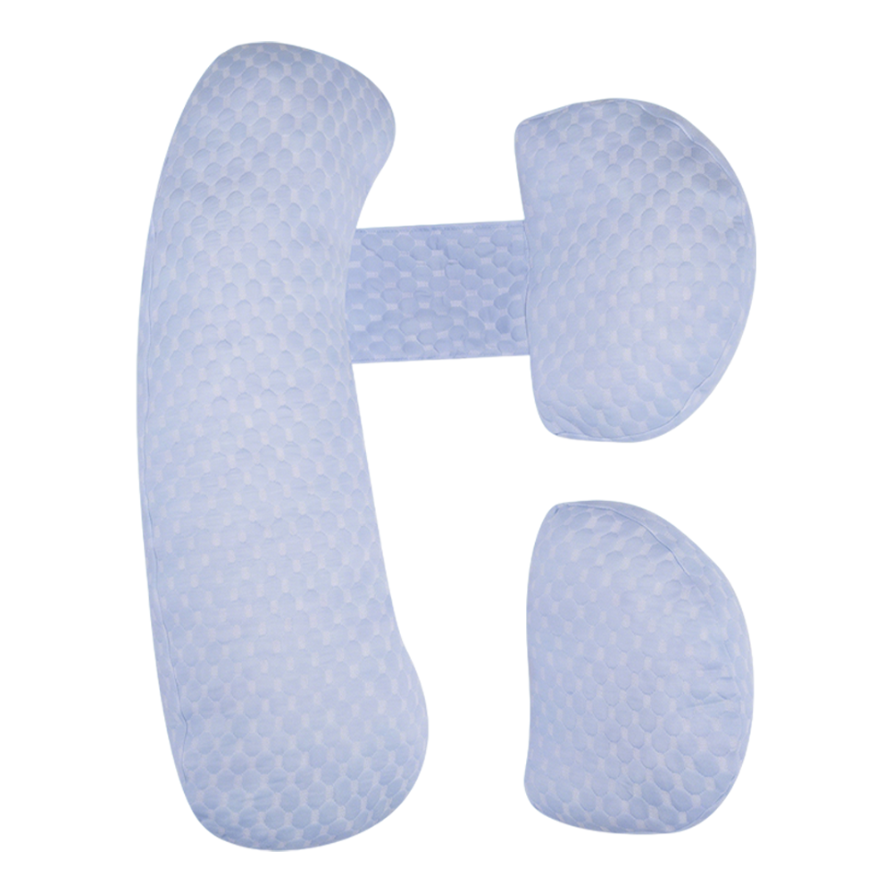 Playpals 3-Piece Adjustable Pregnancy Pillow H L V Shaped Full Body Pillow