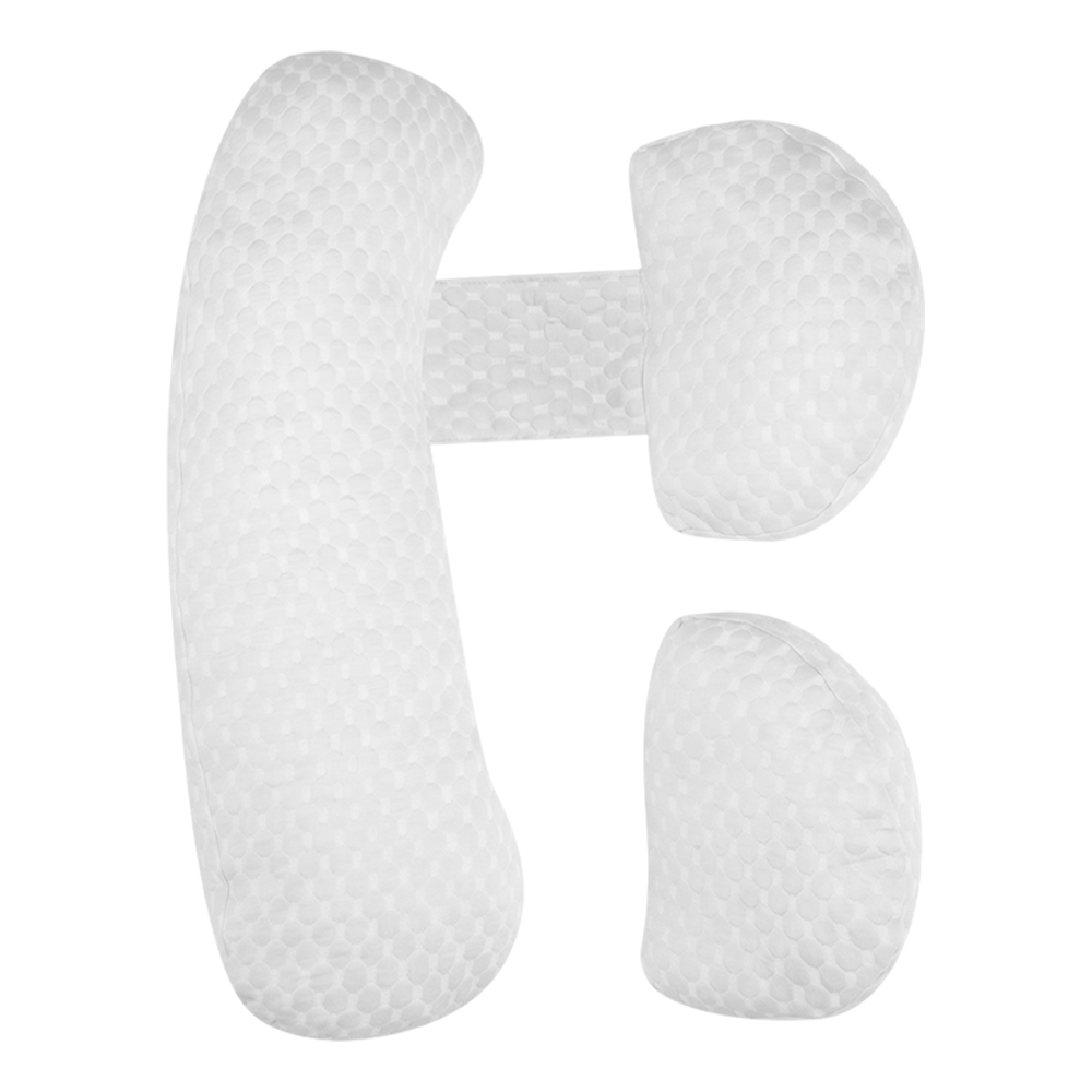 Playpals 3-Piece Adjustable Pregnancy Pillow H L V Shaped Full Body Pillow