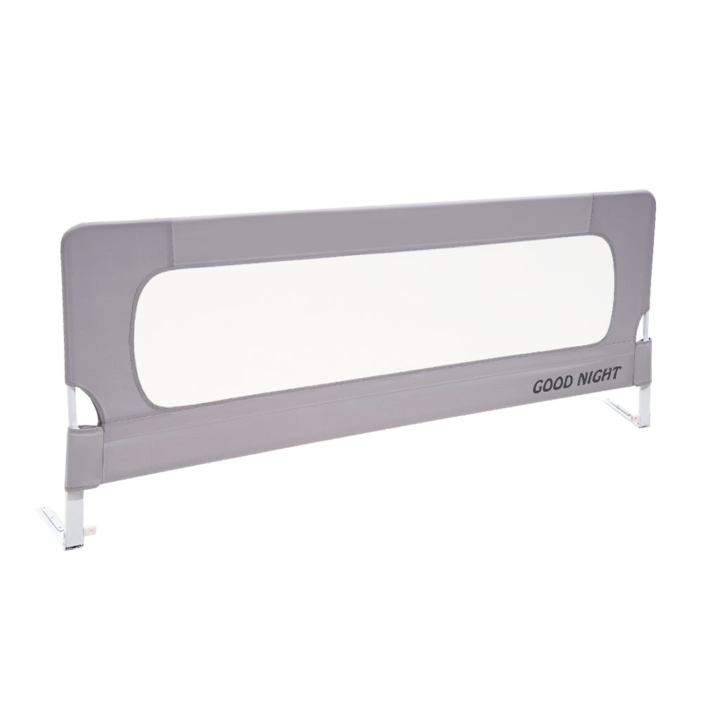 Playpals Baby Bed Rail 150x85CM Adjustable Folding Kids Safety Toddler Protect - Sunyee