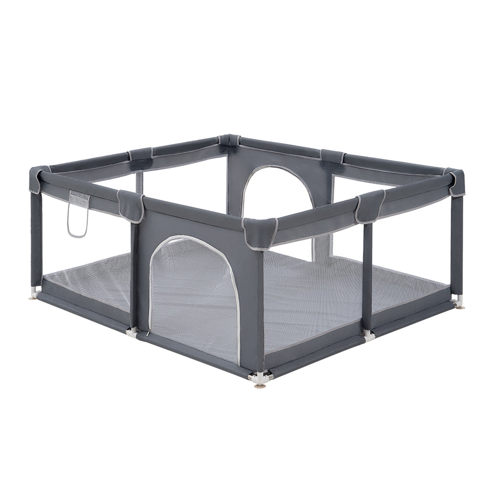 Playpals Baby Playpen Child Safety Gate Kids Playpen Child Play 2 Door 150x180cm - Sunyee