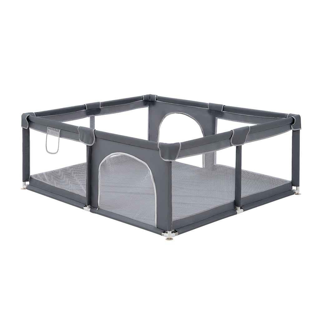 Playpals Baby Playpen Child Safety Gate Kids Playpen Child Play 2 Door 180X200cm - Sunyee