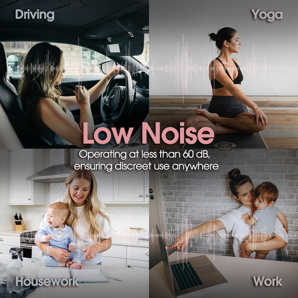 Playpals Wearable Electric Breast Pump USB Pain Free Hands-Free Automatic Milker - Sunyee