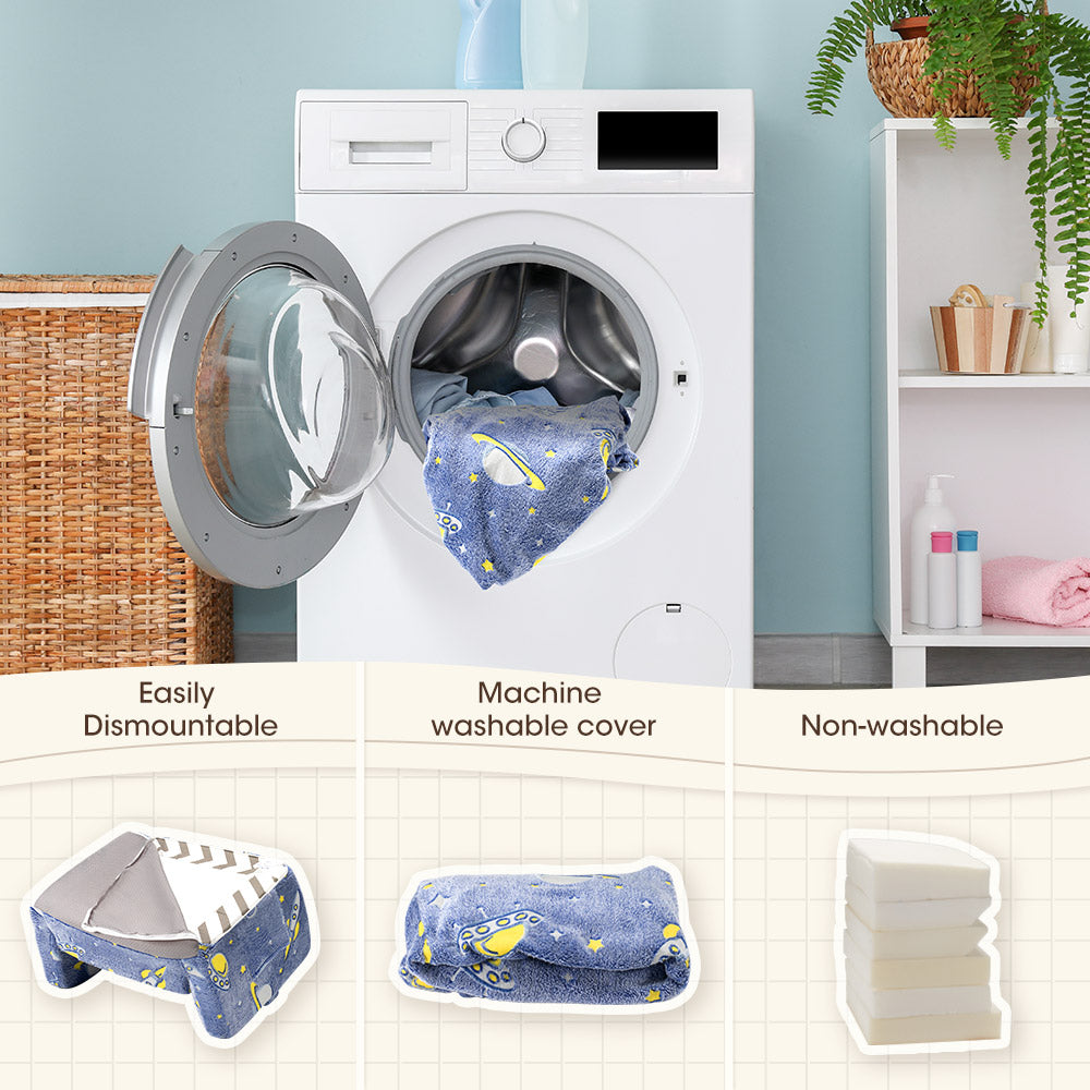 Playpals Kids Sofa Convertible Couch Fold Out Play Couch Toddler Sofa - Sunyee