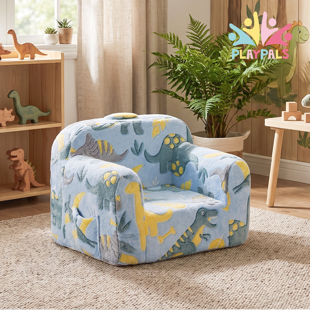 Playpals Kid Sofa Play Couch High Back Toddler Chair Sofa
