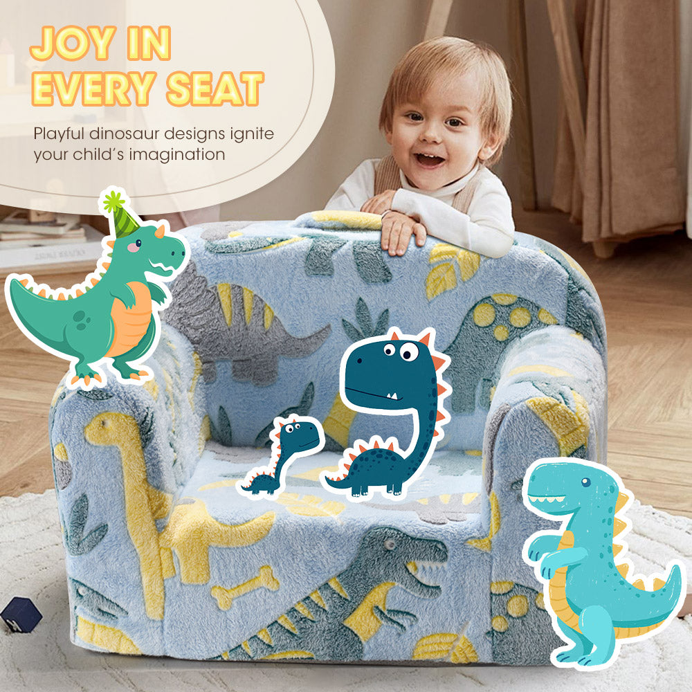 Playpals Kid Sofa Play Couch High Back Toddler Chair Sofa - Sunyee