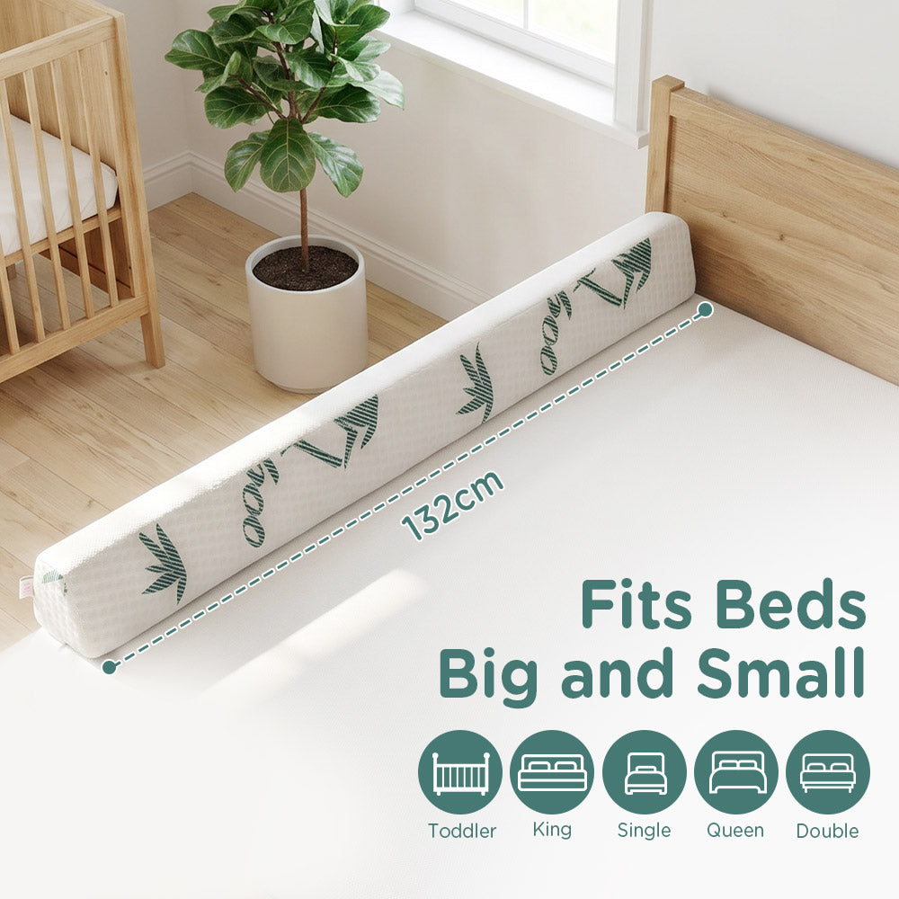 PlayPals 2 Pack Bed Bumper Bed Rails for Toddlers Non-Slip Bottom