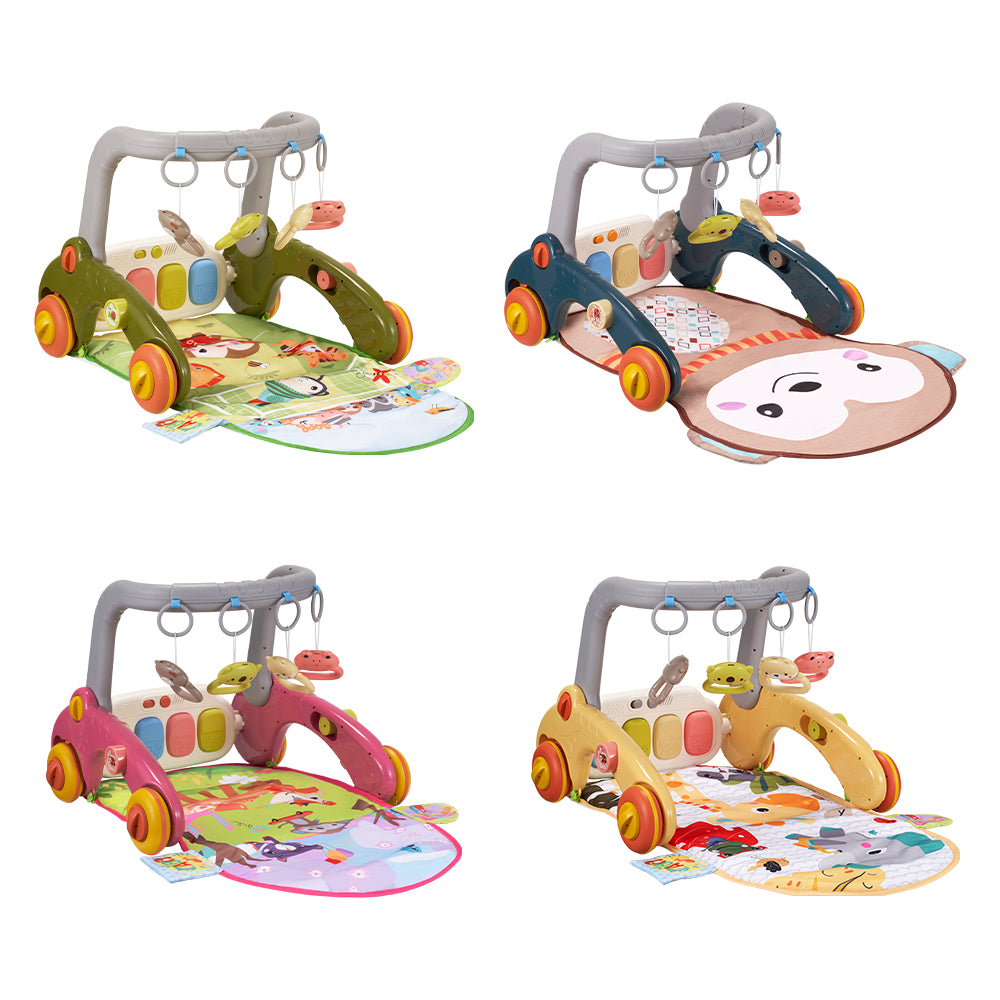 PlayPals 7-in-1 Baby Play Mat Tummy Time Activity Mat with Play Piano - Sunyee