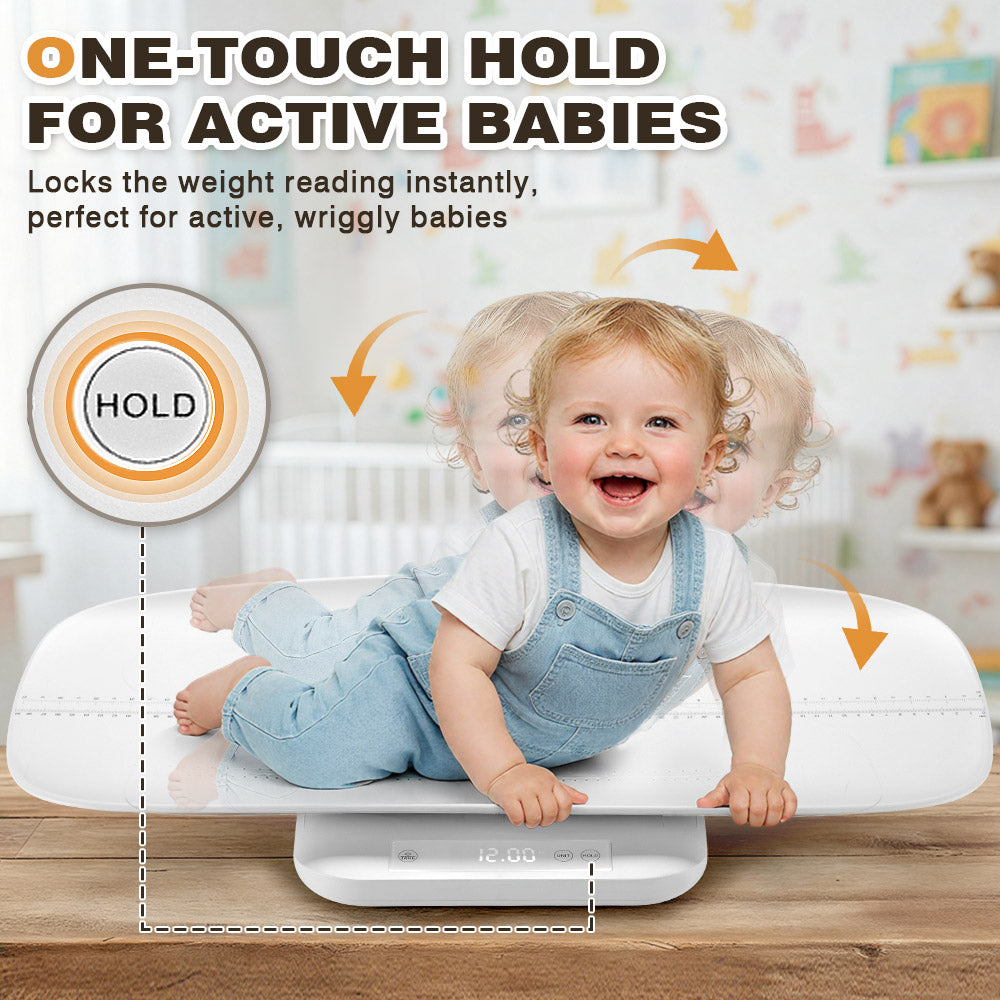 PlayPals Baby Digital Scale 150KG w/ Height Mesure Bluetooth Pet Scale - Sunyee