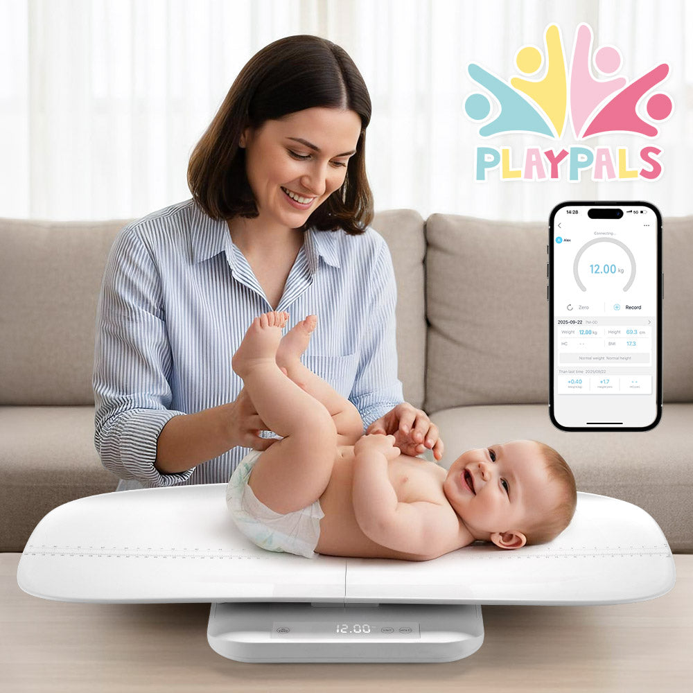 PlayPals Baby Digital Scale 150KG w/ Height Mesure Bluetooth Pet Scale - Sunyee