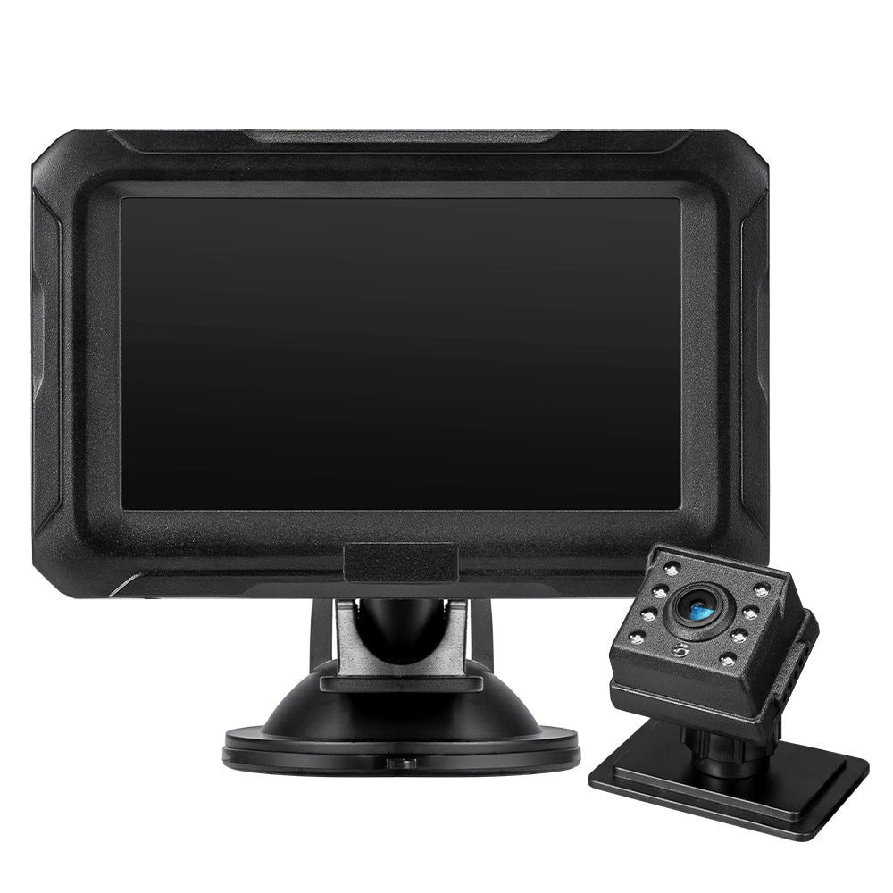 PlayPals Baby Car Camera 4.3" HD 1080P Baby Monitor 360° Rotation Night Vision - Sunyee