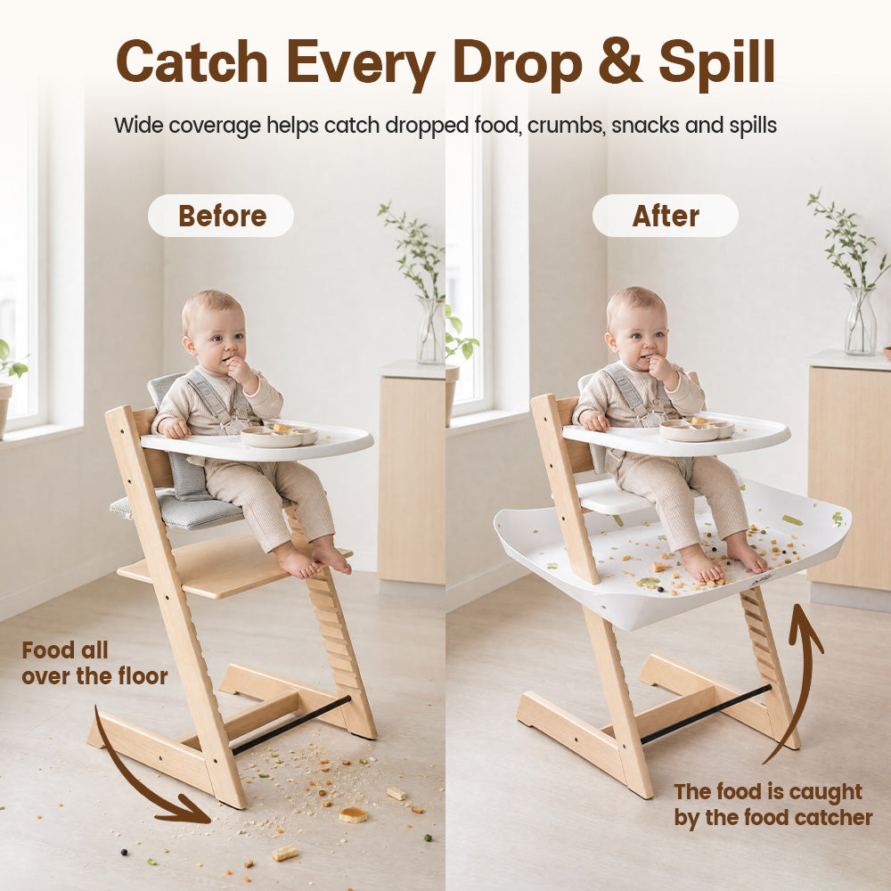 PlayPals Highchair Food Catcher Compatible with Stokke Tripp Highchair