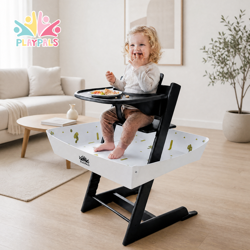 PlayPals Highchair Food Catcher Compatible with Stokke Tripp Highchair
