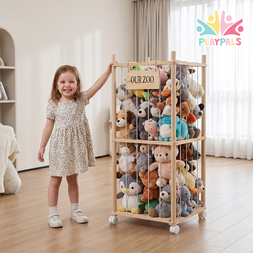 PlayPals Soft Toy Storage Large Capacity Stuffed Animal storage