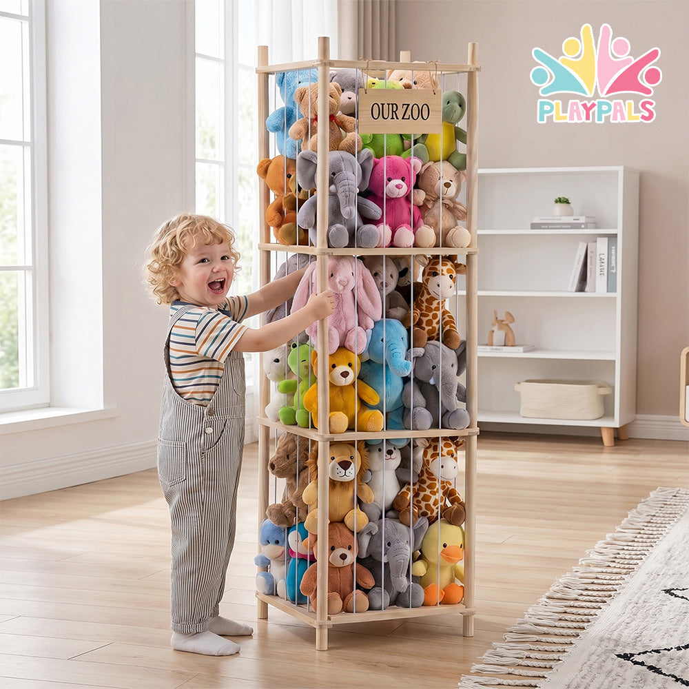 PlayPals Soft Toy Storage Large Capacity Stuffed Animal storage