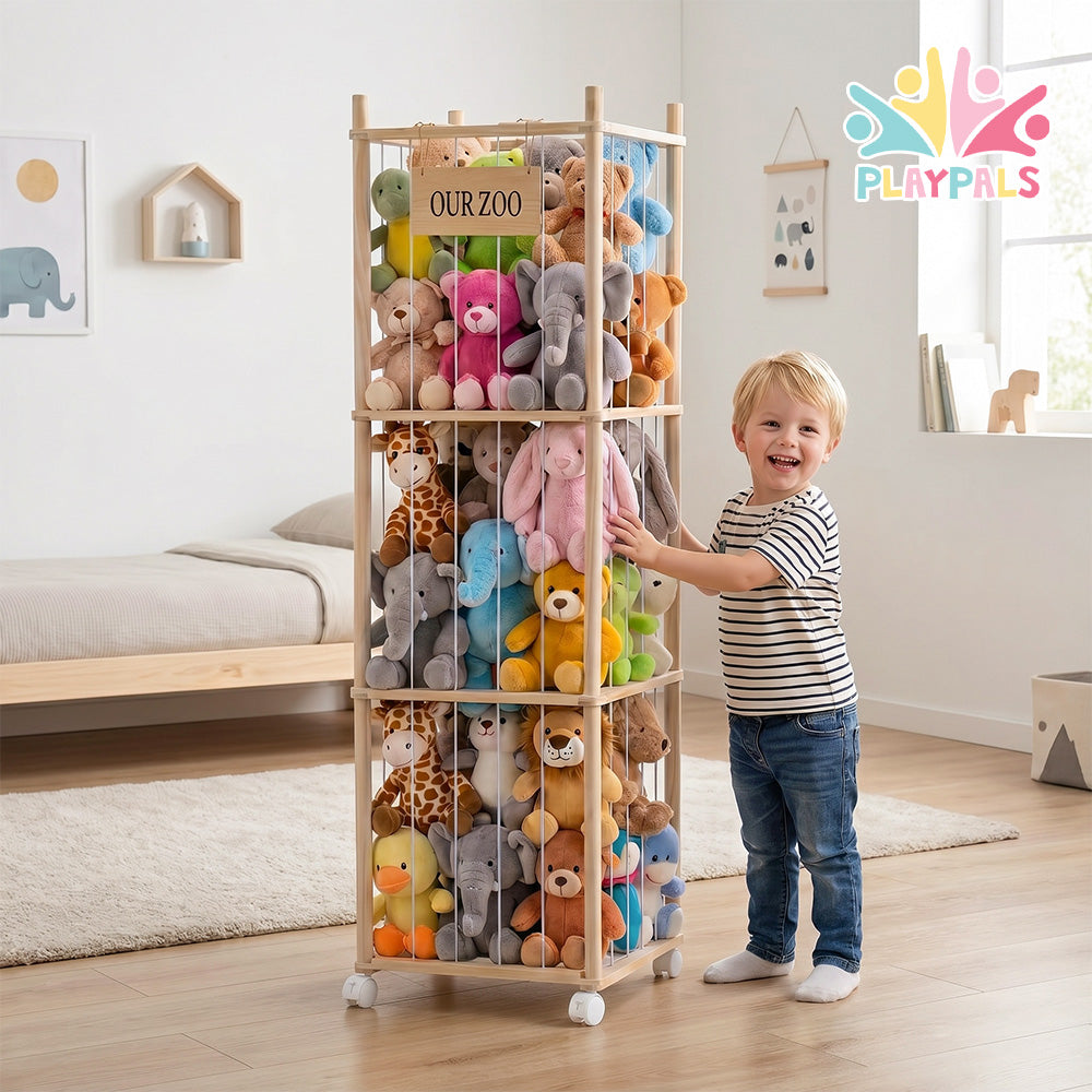 PlayPals Soft Toy Storage Large Capacity Stuffed Animal storage