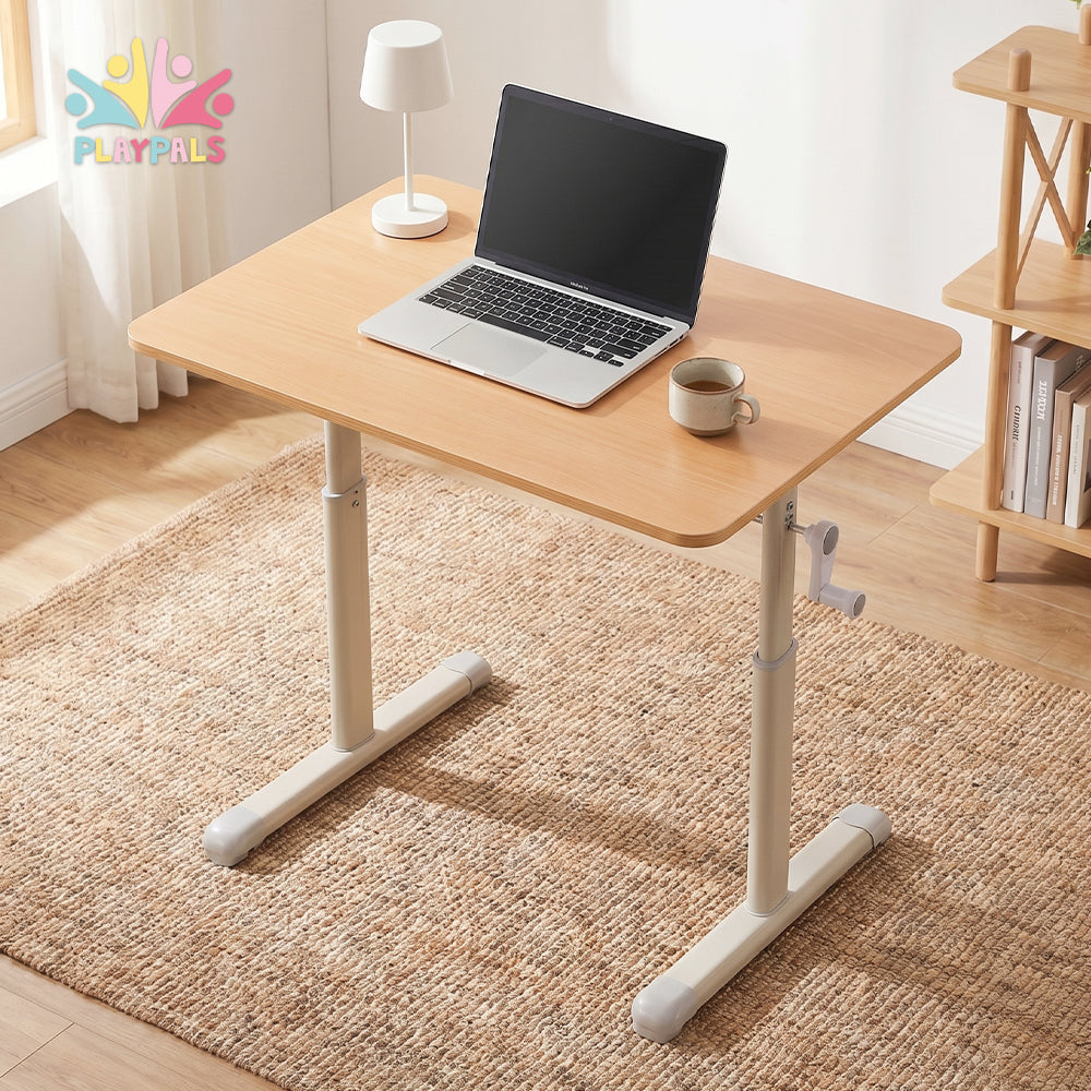 PlayPals Kids Desk Height Hand Adjustment Spacious Desktop 80/100/120x60cm