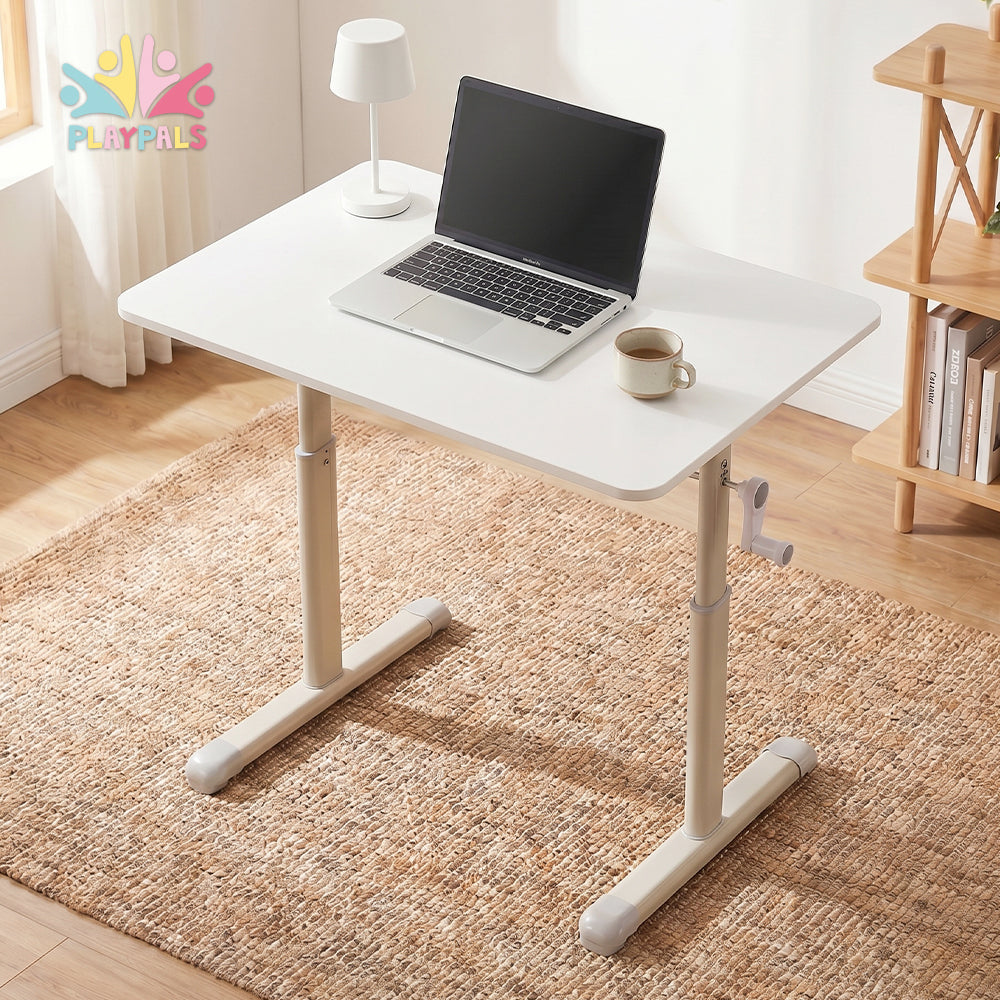 PlayPals Kids Desk Height Hand Adjustment Spacious Desktop 80/100/120x60cm