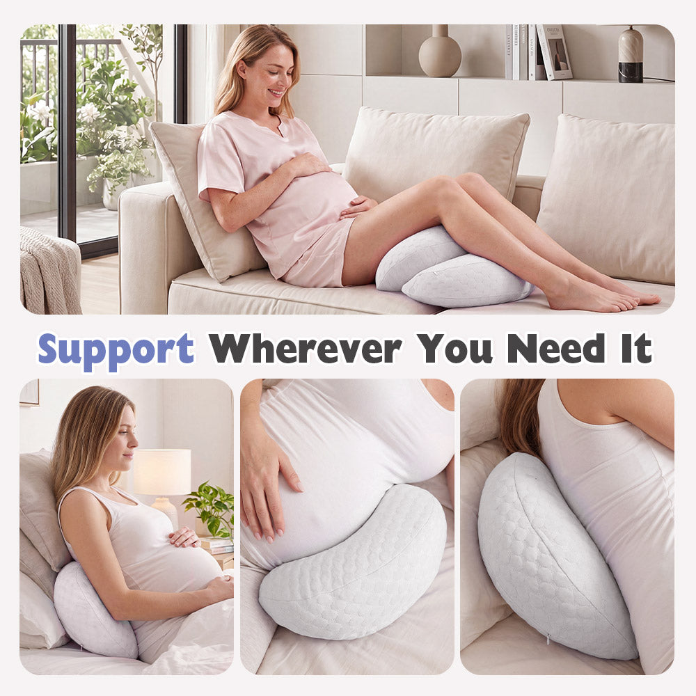 Playpals 3-Piece Adjustable Pregnancy Pillow H L V Shaped Full Body Pillow