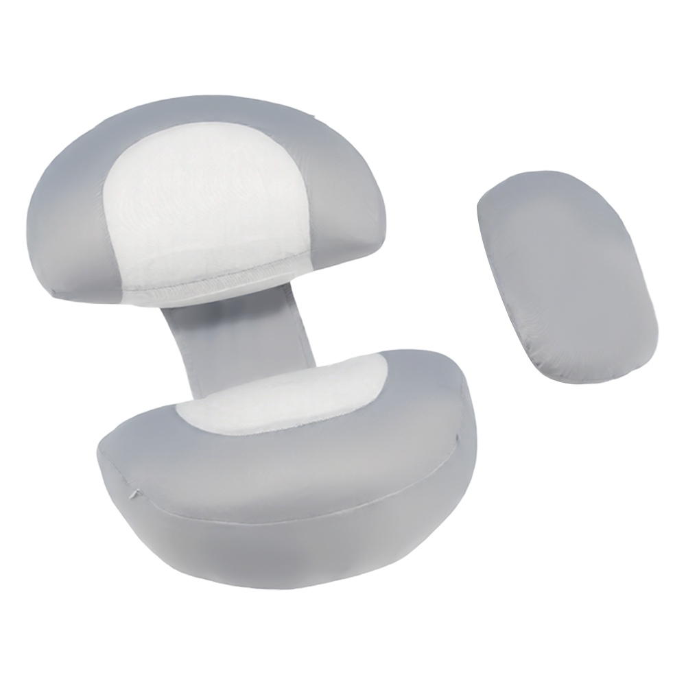 Playpals Cooling Pregnancy Pillow 3-Piece Soft Body Pillow for Back Belly Neck Legs