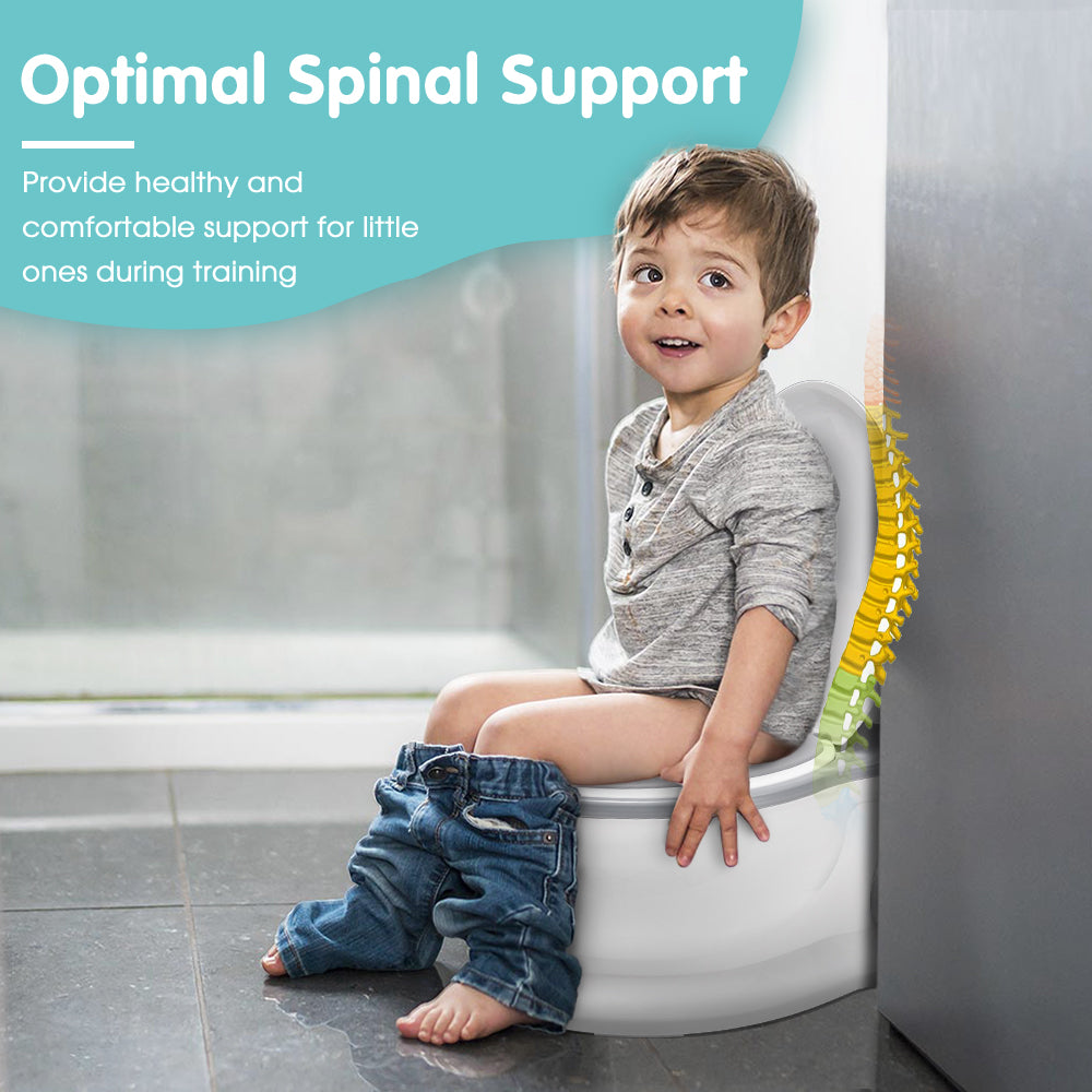Playpals Kids Potty Trainer Seat Safety Toddler Toilet Training Child Non-Slip - Sunyee