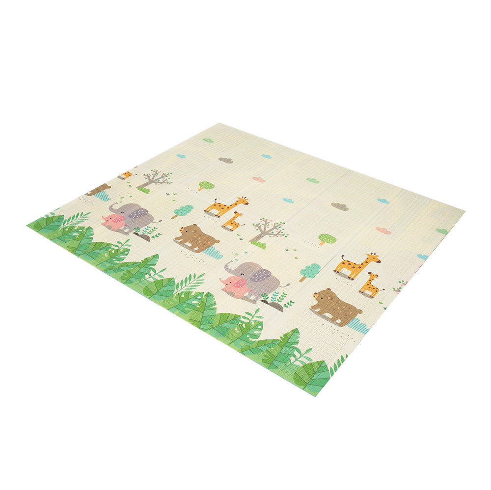 Playpals Kids Play Mat Baby Crawling Double Folding Pad XPE Foam Non-slip Carpet - Sunyee