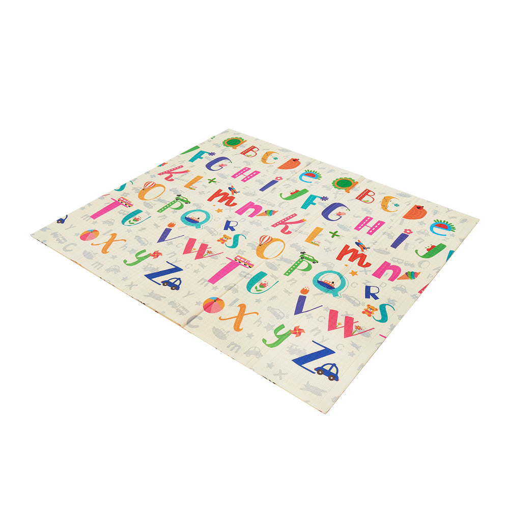 Playpals Kids Play Mat Baby Crawling Folding XPE Foam Double Pad Non-slip Carpet - Sunyee
