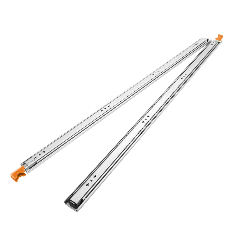 125kg Locking Drawer Slides / Runners 1016mm 4wd Trailer Fridge Draw - Sunyee