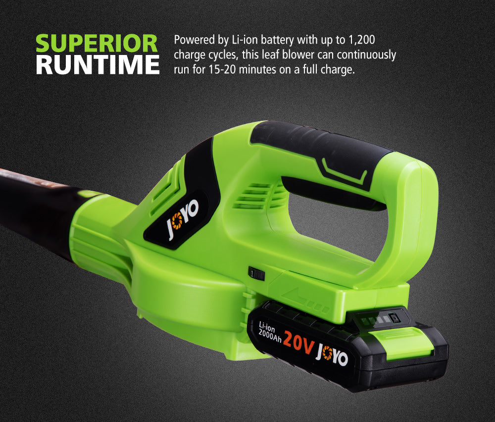 JOYO 20V Cordless Leaf Blower 6 Speed - Sunyee