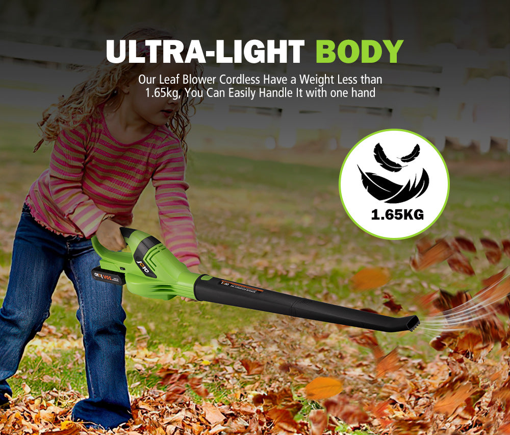 JOYO 20V Cordless Leaf Blower 6 Speed - Sunyee