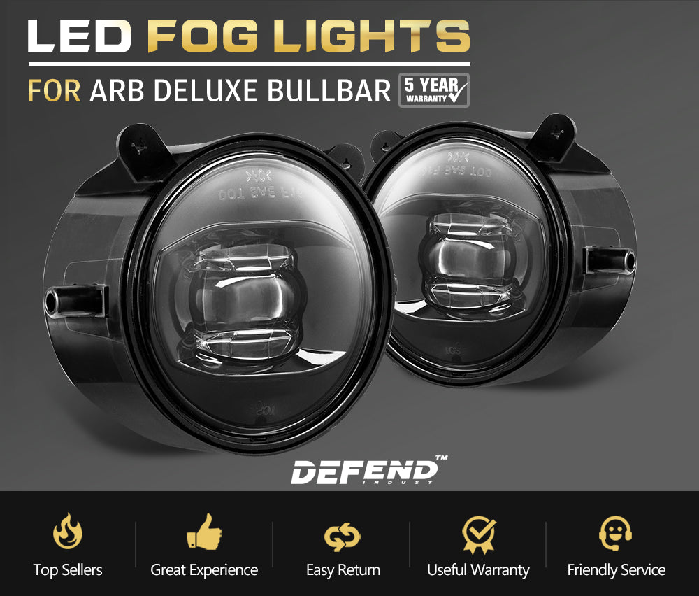 Defend Indust LED Driving Light 1,600lm (pair) - Sunyee