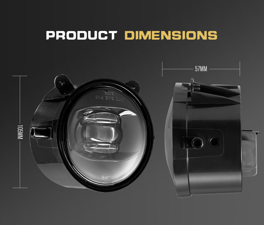 Defend Indust LED Driving Light 1,600lm (pair) - Sunyee