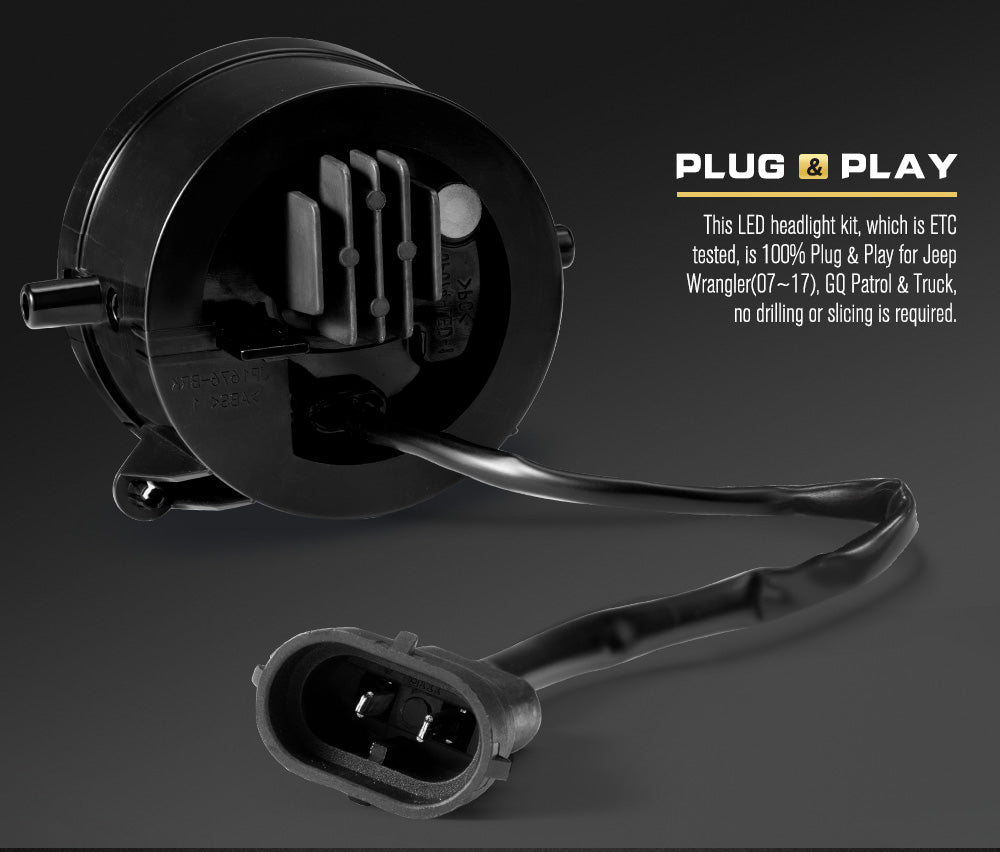 Defend Indust LED Driving Light 1,600lm (pair) - Sunyee