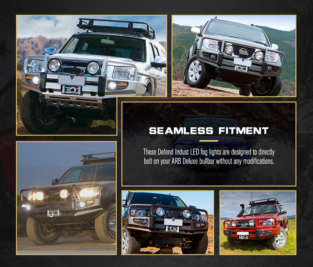 Defend Indust LED Driving Light 1,600lm (pair) - Sunyee