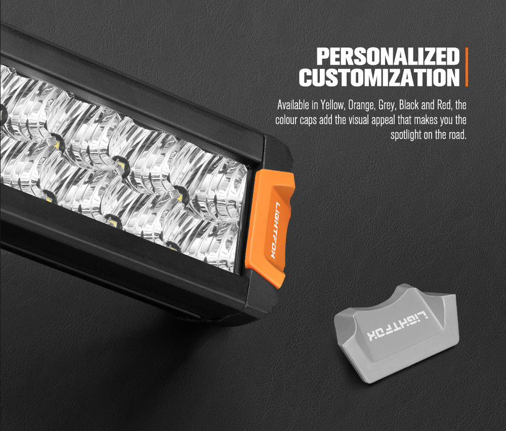 Lightfox 12" 20" 30" 40" Osram LED Light Bar Dual Rows Combo Beam Driving Lamp - Sunyee