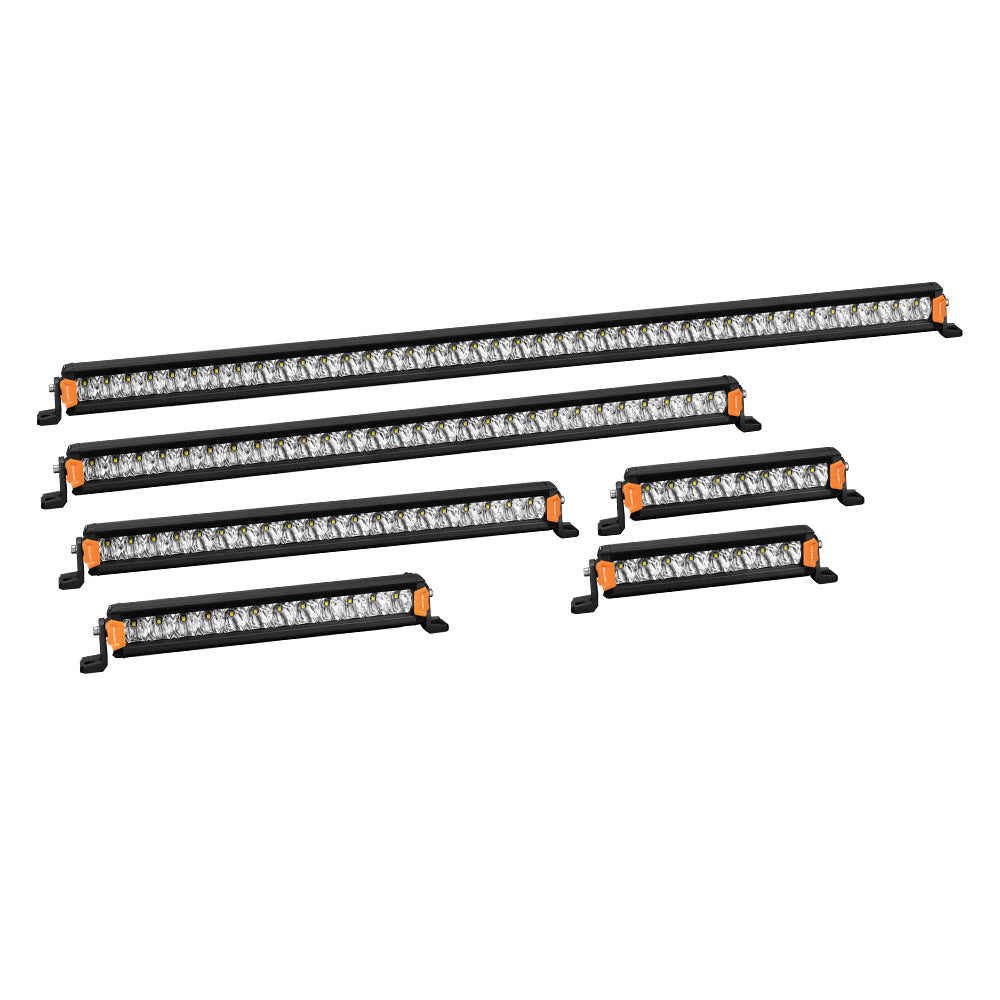 Lightfox 8" 14" 20" 28" 40" Osram LED Light Bar Single Row Flood Beam Offroad - Sunyee