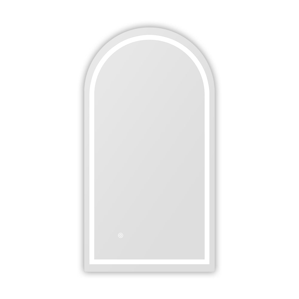 ProPulse Oval/Arch Bathroom LED Wall Mirror Makeup Mirrors With 3 Color Anti-fog - Sunyee